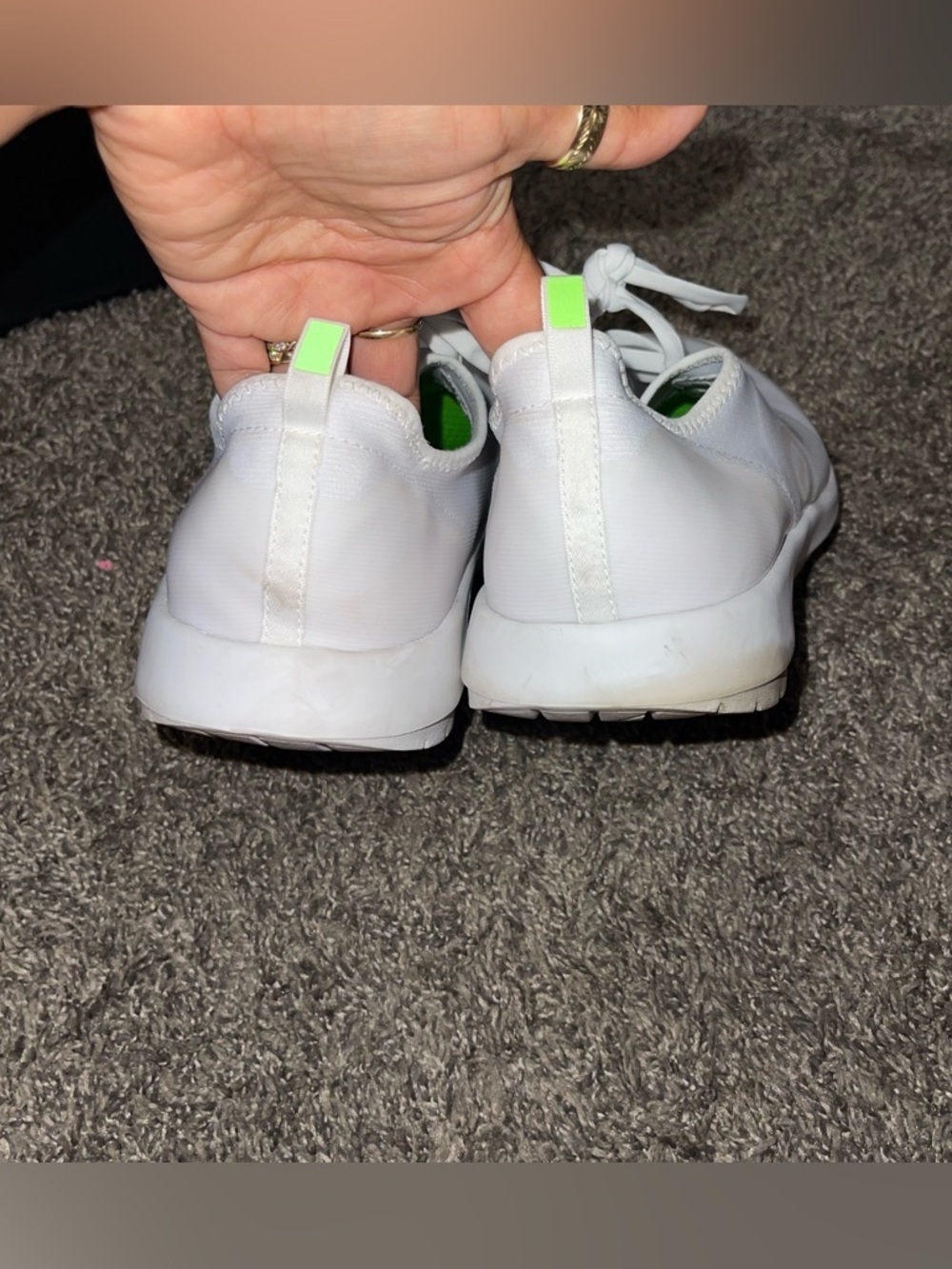 OOFOS OOmg Sport LS Recovery Men’s Sneakers White Size 11 08012024-11 - Picture 6 of 8